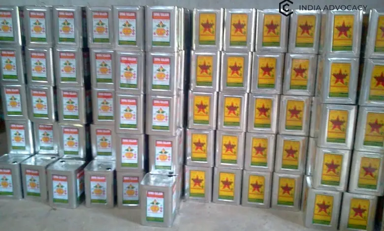 Ban on old edible oil cans