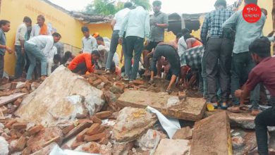 રાજસ્થાનમાં મોટી દુર્ઘટના! સરકારી શાળાની છત તૂટી પડી, 4ના મોત, 60થી વધુ દટાયા