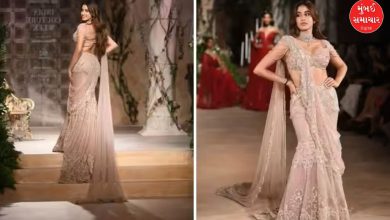 જ્હાનવીએ રેમ્પ વૉક પર ખૂબસુરતીથી ફેલાવ્યો જાદુ, પણ કેટવૉક મામલે થઈ ટ્રોલ, જુવો વીડિયો