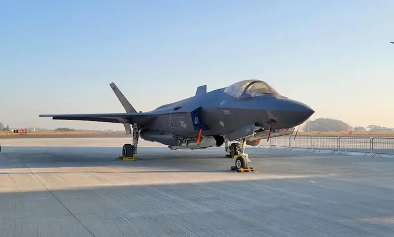 British F-35 fighter jet