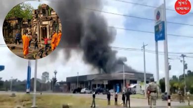 થાઈલેન્ડ અને કંબોડિયાના સૈનિકો સીમા પર સામસામે, પ્રીહ વિહાર મંદિરનું વિહંગાવલોકન.