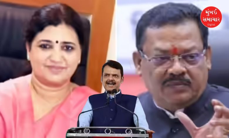 Fadnavis Shirsat Misal controversy