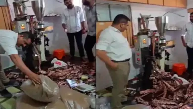 Now a fake tobacco factory has been caught in Surat, be careful!