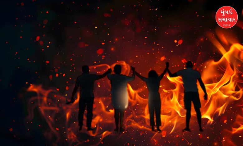 Five burnt alive in Bihar