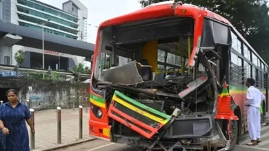 Goregaon bus truck accident