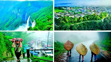 The village of Mawsynram is the pier of rain...