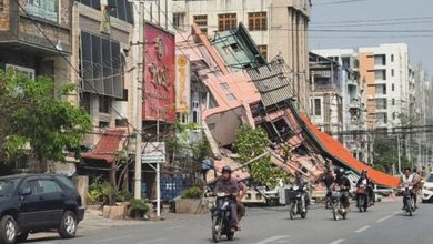 મ્યાનમારમાં વહેલી સવારે ભૂકંપ ના જોરદાર આંચકા, લોકોમાં ગભરાટ