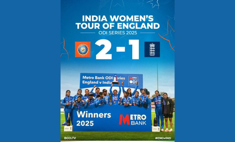 New female pacer leads India to ODI series win with this world record