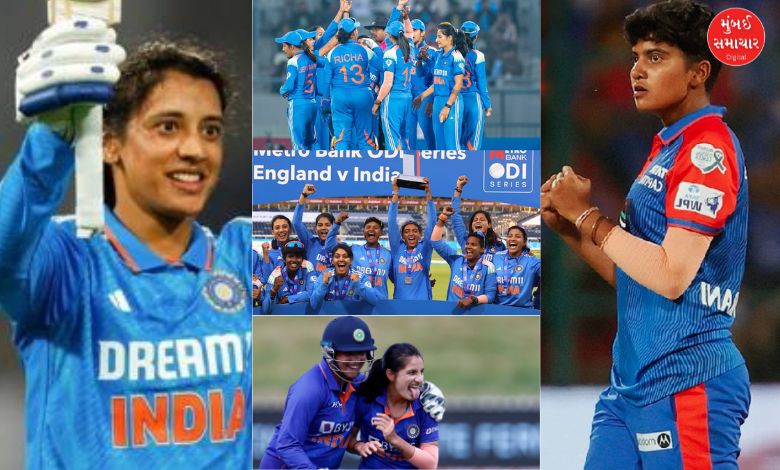 New female pacer leads India to ODI series win with this world record