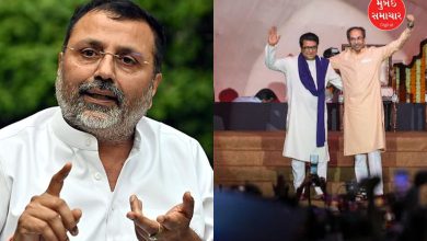 Nishikant Dubey repeated the history of Mumbai-Gujarat and attacked Raj-Thackeray