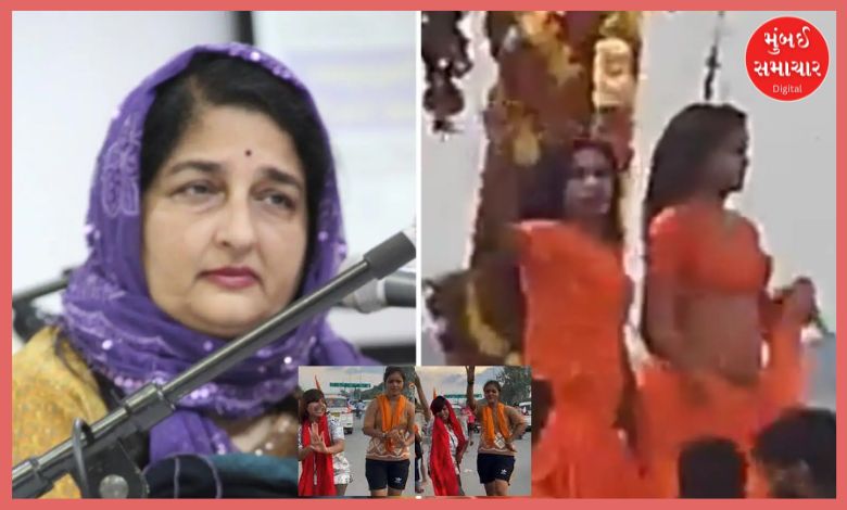 Obscene dance during Kanvad Yatra creates uproar on social media, Anuradha Paudwal expresses anger