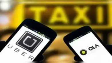 Ola અને Uber એપ્સના લોગો