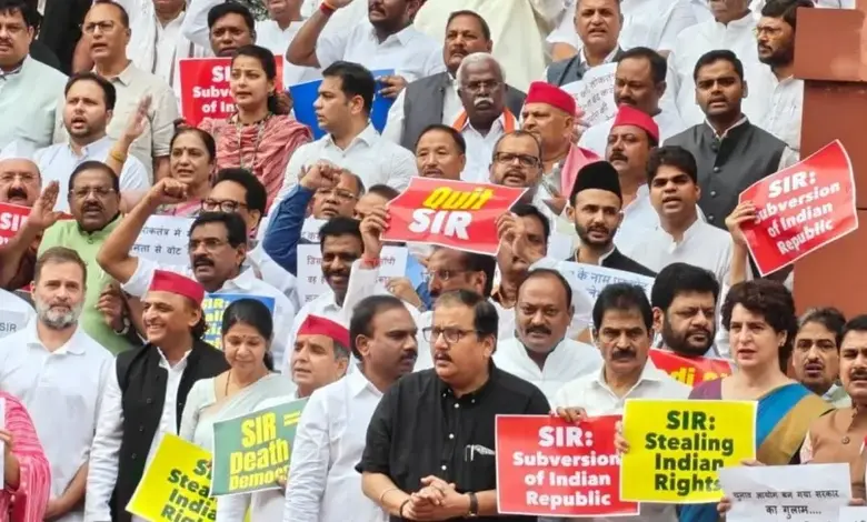 Opposition uproar over SIR in Lok Sabha