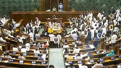 Proceedings of both houses of Parliament adjourned