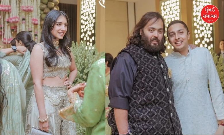 Radhika Merchant's Indo-Western look goes viral
