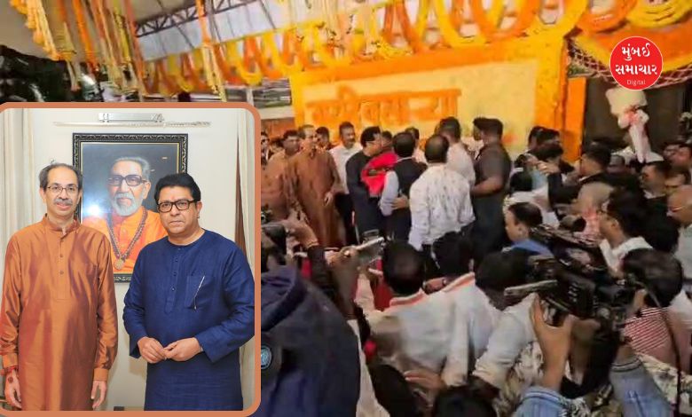 રાજ ઠાકરે પહોંચ્યા માતોશ્રીઃ ઉદ્ધવ ઠાકરેને માત્ર પુષ્પગુચ્છ કે પછી...