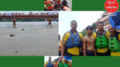 SDRF team becomes an angel for Kavadiyas drowning in Ganga, saves 4 pilgrims from death