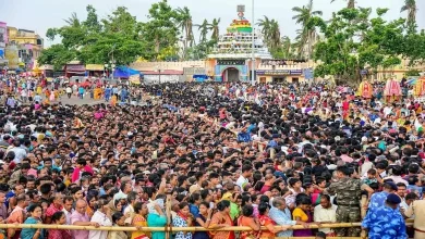 ગુંડિચા મંદિર, પુરીમાં સંધ્યા દર્શન માટે ભક્તોની ભીડ