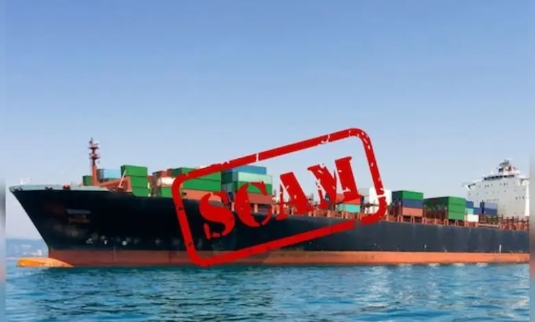 Shipping job scam