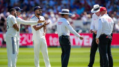 Shubman Gill got angry at the umpire, Siraj also got angry!