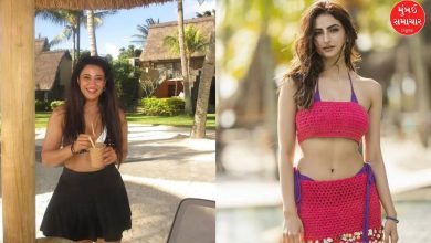 શ્વેતા તિવારી અને પલક તિવારી મોરેશિયસ બીચ વેકેશનમાં, બિકિનીમાં પોઝ આપતી.