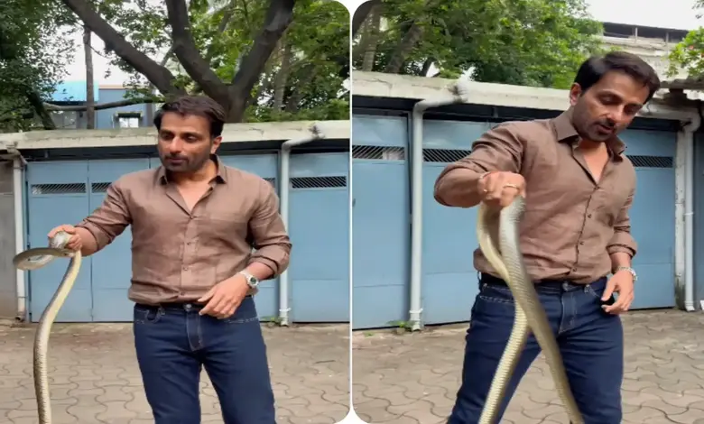 Sonu Sood's video of catching a snake goes viral