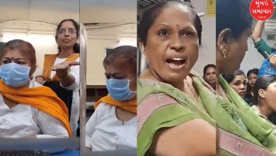 'Speak Marathi or leave...' Language dispute reaches local train; women fight