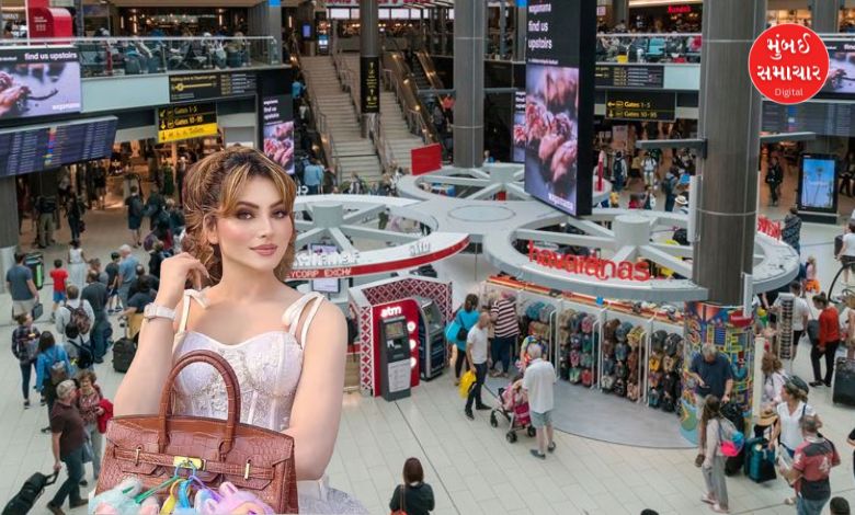 Urvashi Rautela's bag full of jewelry worth Rs 70 lakhs goes missing