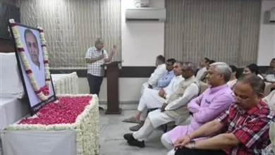 Vijay Rupani condolence meeting