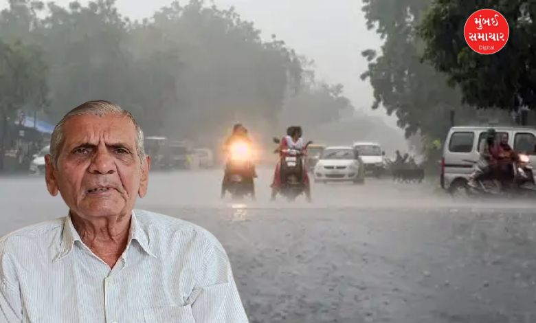 ગુજરાતમાં વરસાદ અંગે અંબાલાલ પટેલે કરી આ મોટી આગાહી