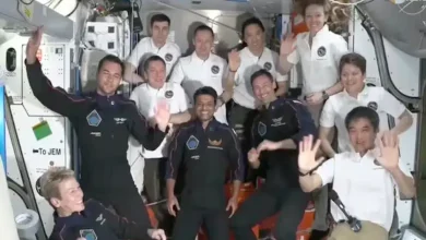 "Axiom Mission 4 Crew Conducts Science and Outreach Activities"