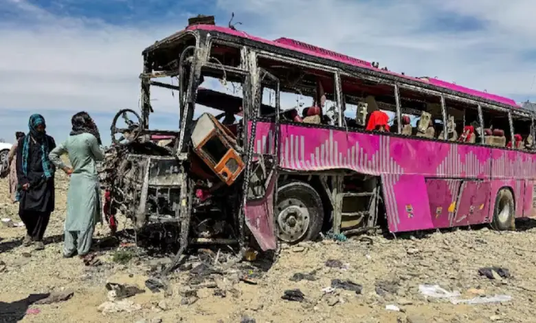 Pakistan Balochistan Major attack gunmen kill nine people after asking for their identities