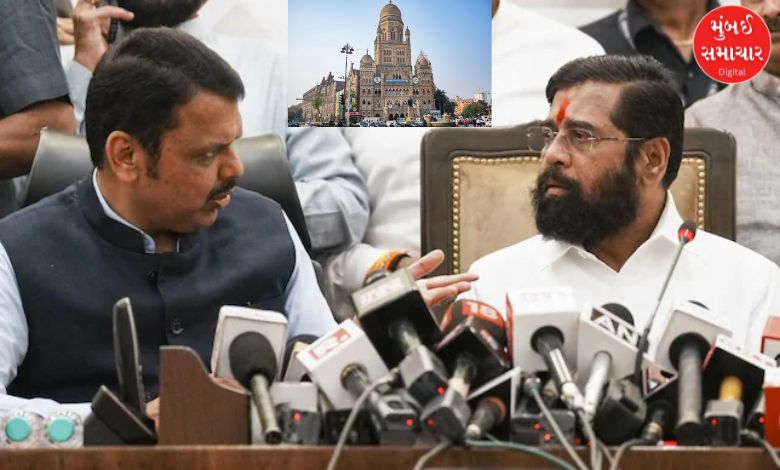 File war going on in the ministry before BMC elections? Fadnavis and Shinde face to face