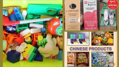 In addition to Chinese toys, unbranded shoes and fake cosmetics worth over Rs 6 crore were seized.