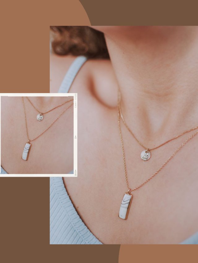 સિમ્પલ પ્લેન પેટર્ન છોડો, ડબલ લેયર્ડ ચેન કા હૈ ઝમાના…