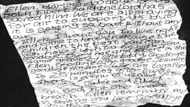 Dying man writes in final letter: `Remember me as long as you live' The simple letters miners write before they die are so moving!