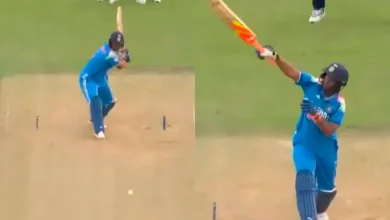 Do you know who Deepti Sharma credited for the six she hit in a one-handed shot?