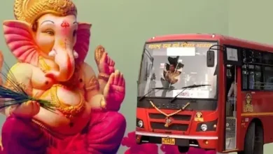 ગણેશોત્સવ દરમિયાન ભીડવાળી ST બસ
