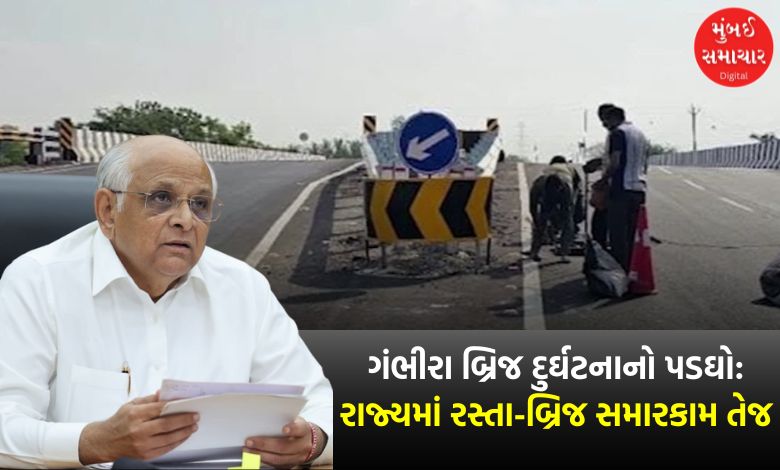 Gujarat government takes action on weak roads and bridges
