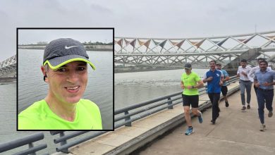 Omar Abdullah runs on Ahmedabad's Sabarmati Riverfront: Calls for promotion of tourism industry