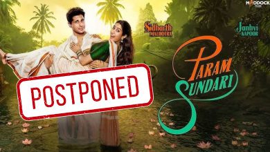 Sidharth Malhotra and Janhvi Kapoor's film Param Sundari will not release in July, this is the reason...