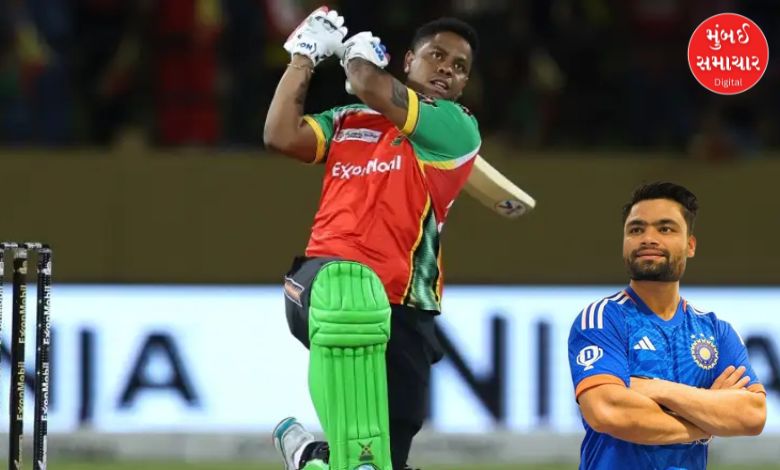 Hetmyer hit five sixes in the over, but couldn't replicate Rinku's feat.