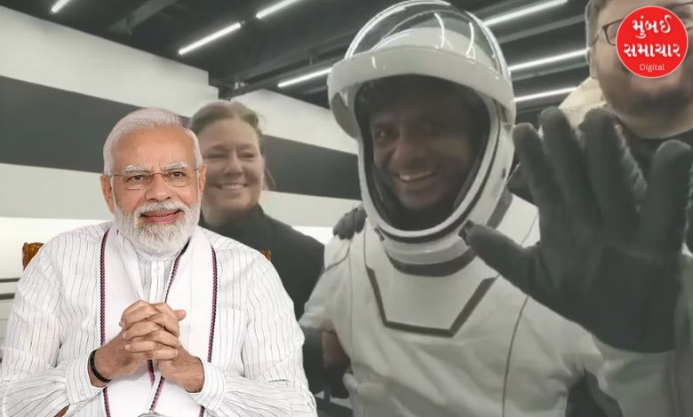 PM Modi expresses happiness over Shubhaanshu Shukla's safe return from space
