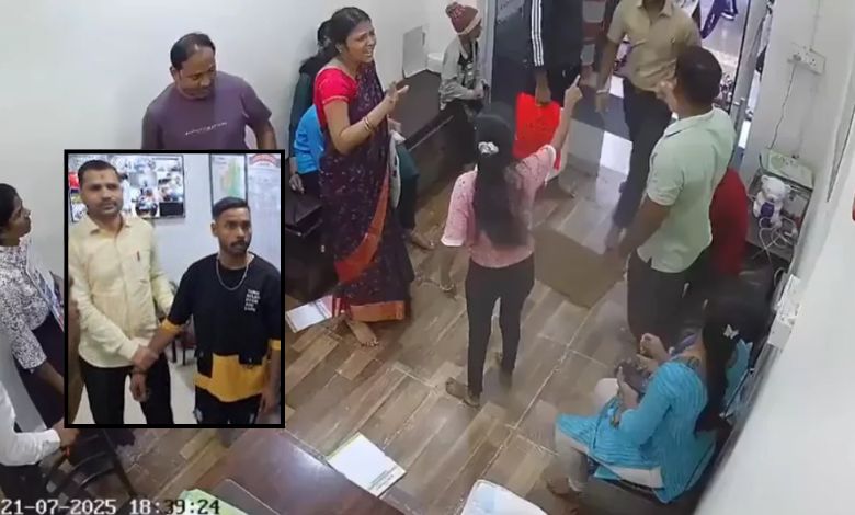 Man caught brutally scolding hospital receptionist: Two-day custody