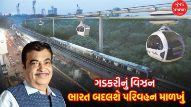 Union Minister Nitin Gadkari discussing India's future transport infrastructure projects.