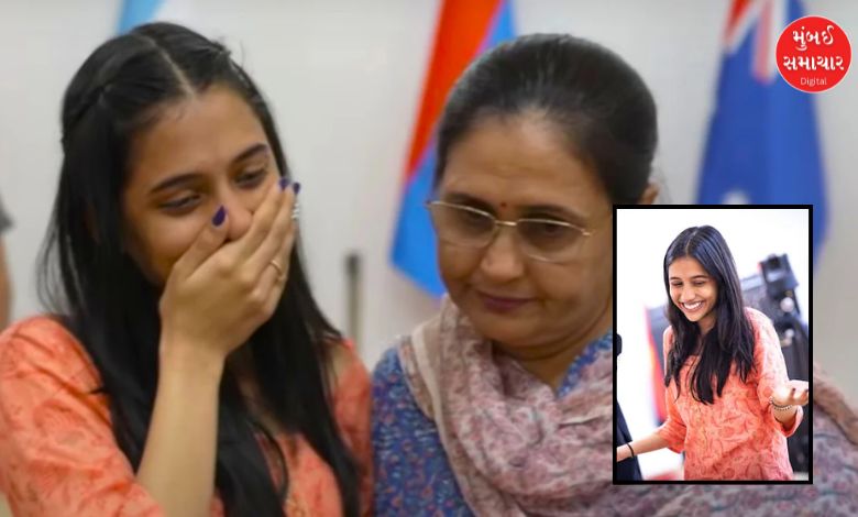 After winning the Women's Chess World Cup, Divya hugged her mother and cried, saying - 'This is just the beginning'