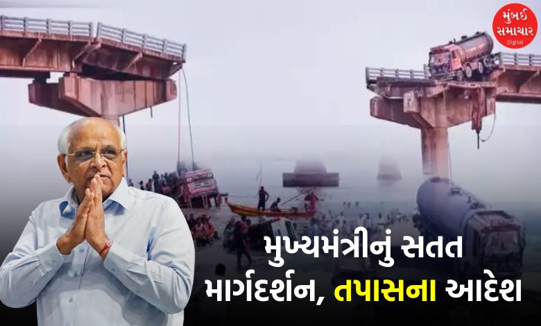 Gambhira bridge accident: 4 engineers suspended after CM's order, order to investigate other bridges