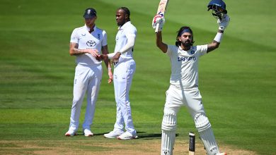 Pant lost a wicket in a hurry to give Rahul his 100th run before lunch.