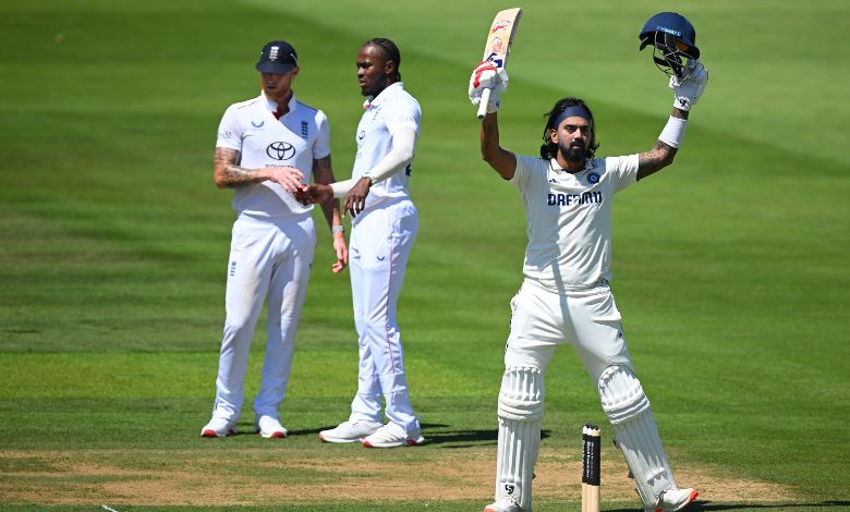Pant lost a wicket in a hurry to give Rahul his 100th run before lunch.