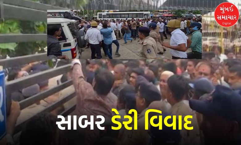 Sabar Dairy price hike controversy: Fierce protests by cattle farmers, vandalism and highway blockade